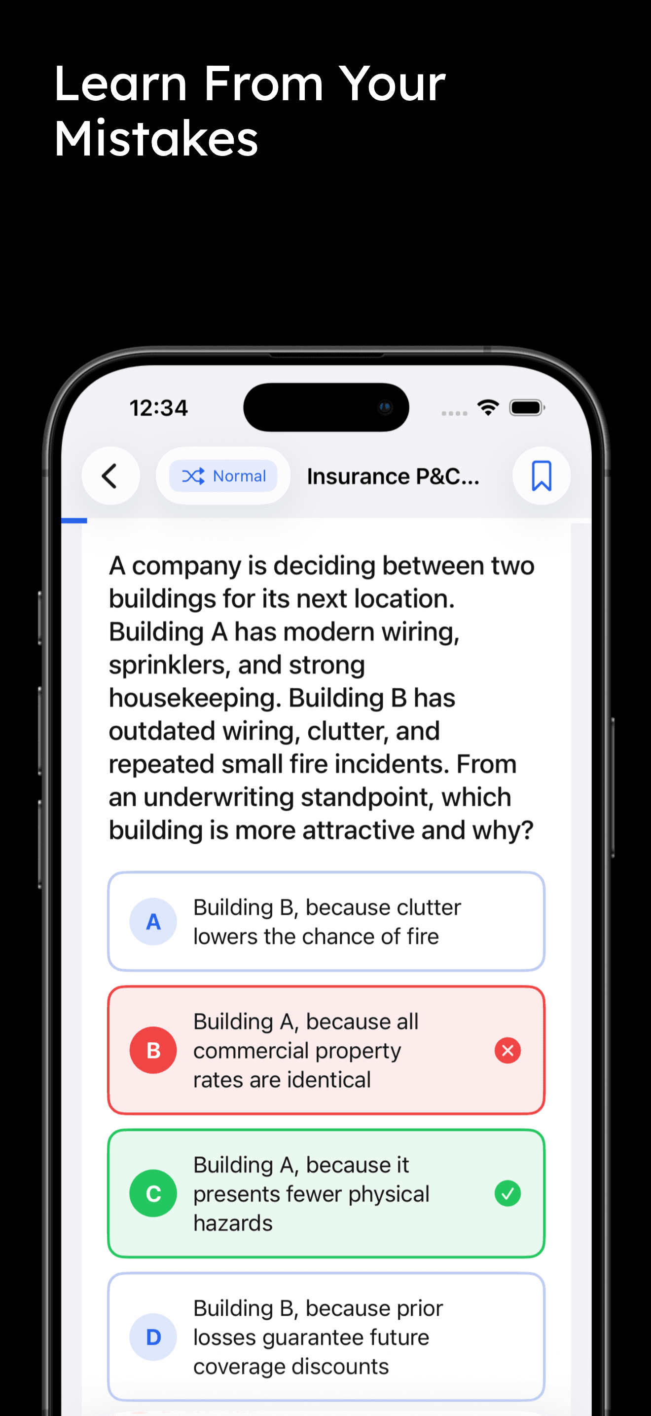 Insurance P&C Prep screenshot 6