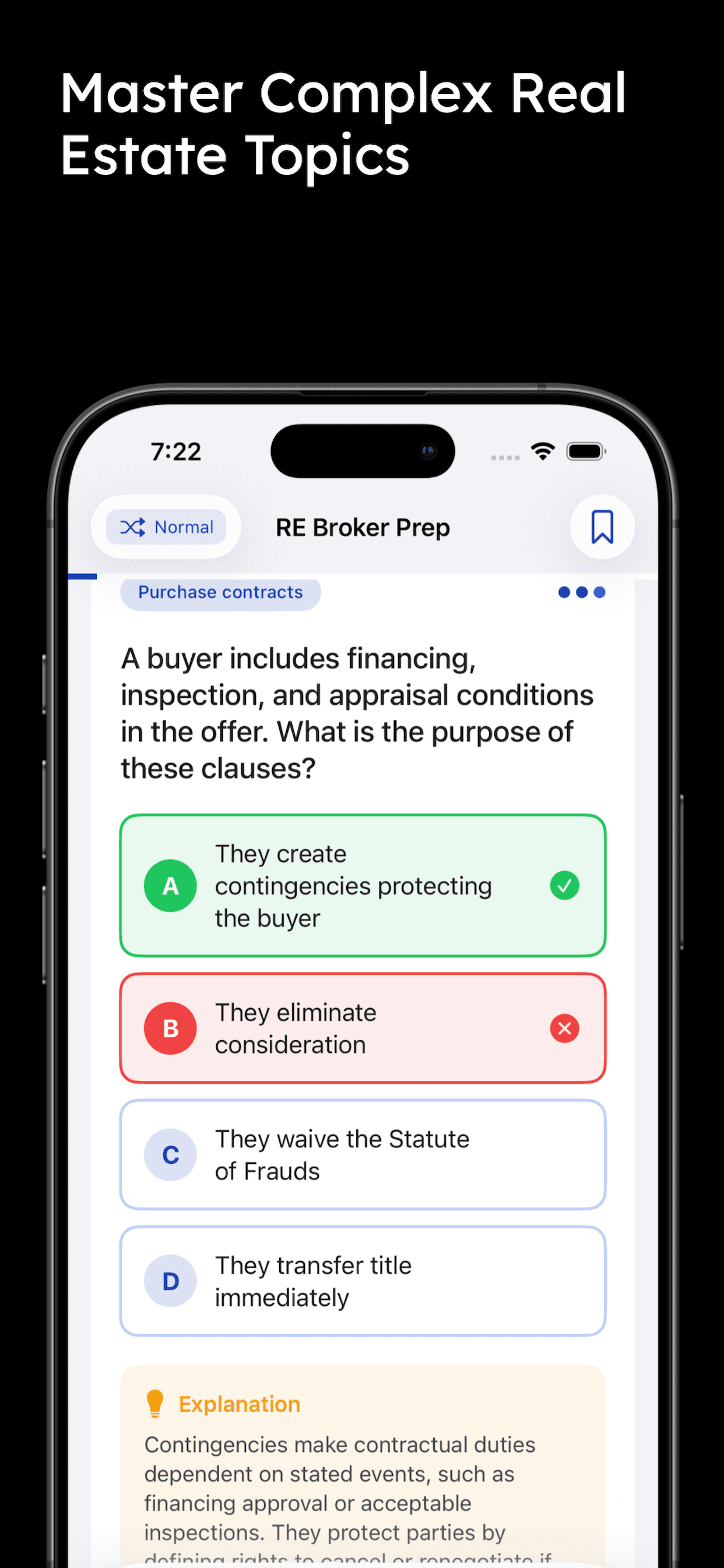 Real Estate Broker Prep screenshot 3