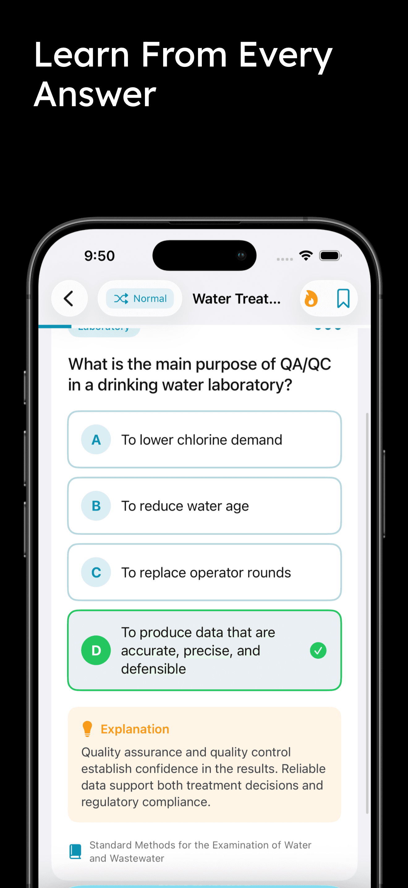 Water Treatment Exam Prep screenshot 1